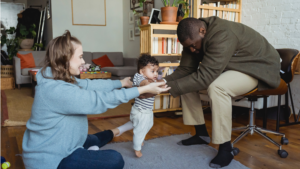 parents with toddler